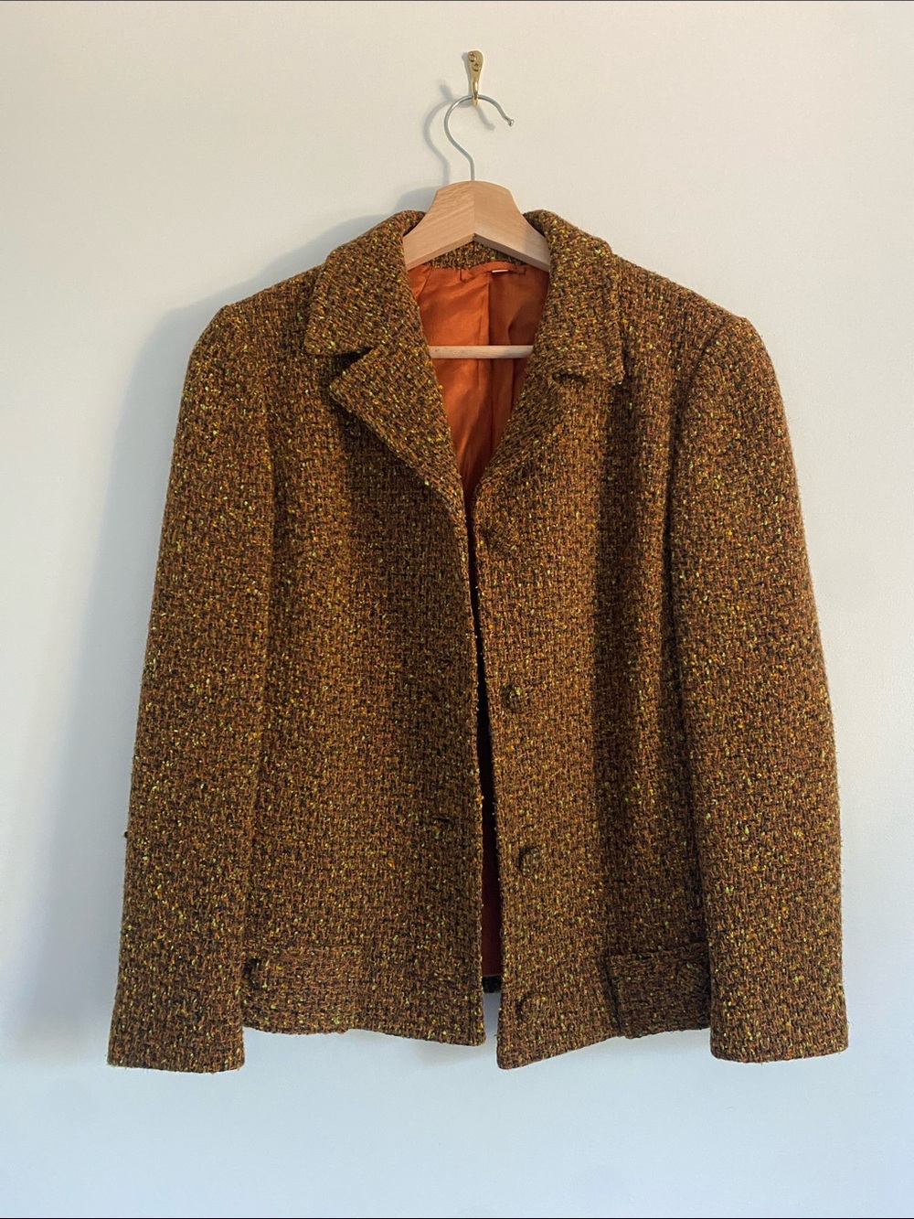 ‘70s Windsmoor London Donegal Tweed Blazer - Picture 2 of 11
